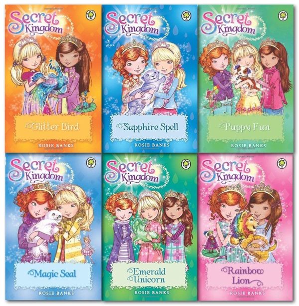 Secret Kingdom Series 4 (19 To 24) Collection 6 Books By Rosie Banks- Ages 5-7 - Paperback Online now