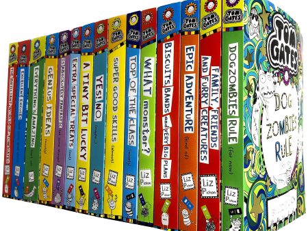 Tom Gates by Liz Pichon: Books 1-15 Collection Set - Age 7-14 - Paperback Supply