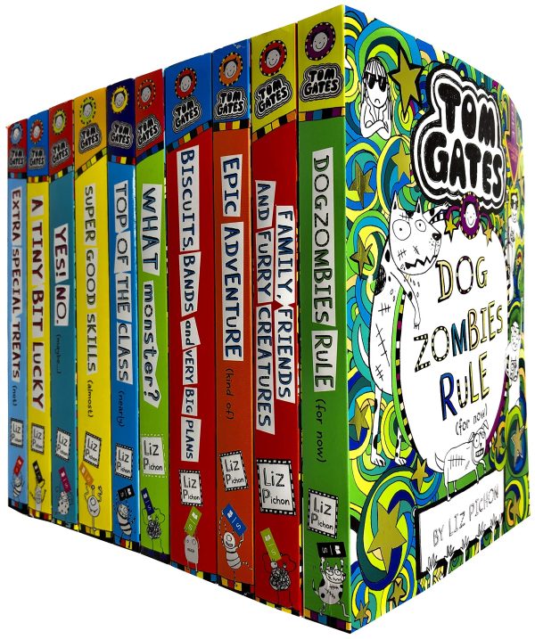 Tom Gates Series 2 & 3 By Liz Pichon: 10 Books Collection Set - Age 7-14 - Paperback Online