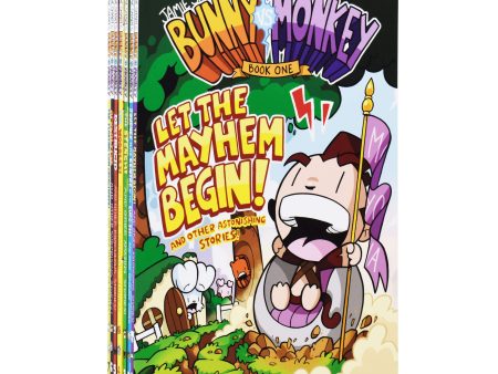 Bunny vs Monkey Series 1 to 7 Books Collection Set By Jamie Smarts - Ages 5-7 - Paperback Online