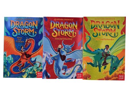 Dragon Storm Series 3 Books Collection Set By Alastair Chisholm - Ages 7-9 - Paperback Supply