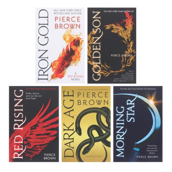 The Red Rising Series by Pierce Brown 5 Books Collection Set - Fiction - Paperback Online Sale