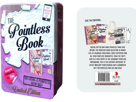 The Pointless Books Collection in tin Box with 4 cards and 1 Cream Bag By Alfie Deyes - Non-Fiction - Paperback Online now