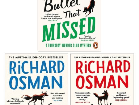 Thursday Murder Club by Richard Osman 3 Books Collection Set - Fiction - Paperback Online Sale