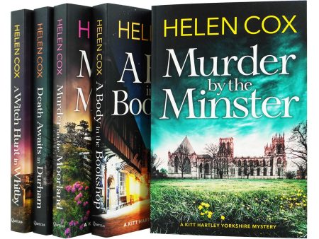 The Kitt Hartley Yorkshire Mysteries Series 5 Books Collection Set by Helen Cox - Adult - Paperback Online now