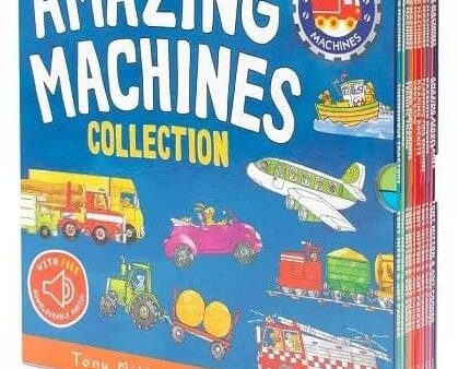 Amazing Machines 10 Books Box Set Collection by Tony Mitton and Ant Parker - Ages 2-6 - Paperback Supply