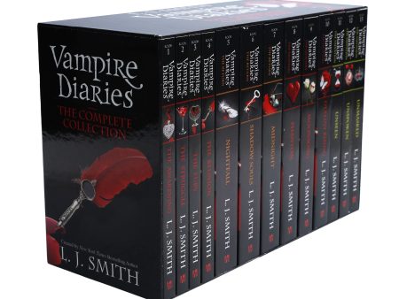 Vampire Diaries The Complete Collection 13 Books Box Set by L. J. Smith - Ages 12+ - Paperback For Sale