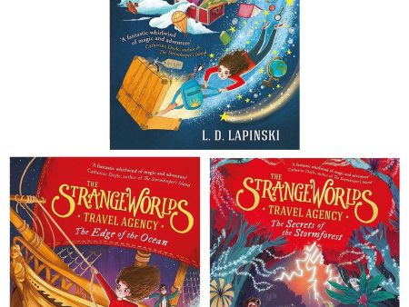 Strangeworlds Travel Agency Collection 3 Books Set By L.D. Lapinski - Ages 8-12 - Paperback Online Sale