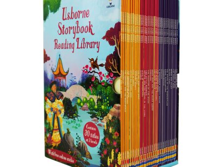 Usborne Storybook Reading Library 30 Books Collection Box Set With Free Online Audio - Ages 5-7 - Paperback Online now