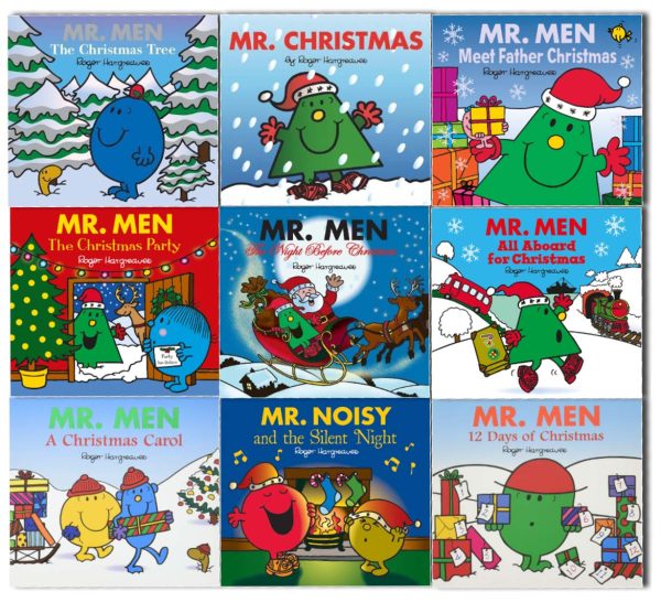 Mr Men Christmas 9 Books Collection By Roger Hargreaves Sale