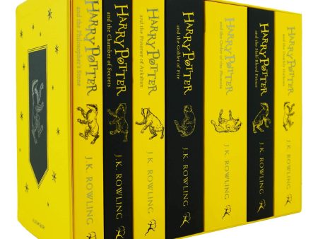 Harry Potter: Hogwarts House Editions - Hufflepuff 7 Books Box Set by J.K. Rowling - Ages 9+ - Paperback For Cheap