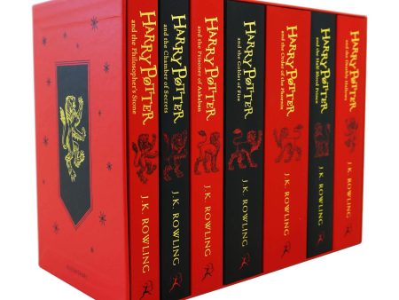 Harry Potter: Hogwarts House Editions - Gryffindor 7 Books Box Set by J.K. Rowling - Ages 9+ - Paperback Hot on Sale