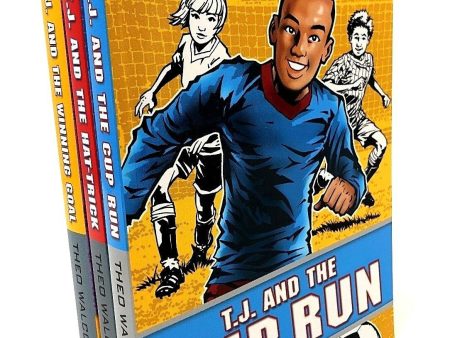 T.J. Football Series 3 Books Collection By Theo Walcott - Age 5-7 - Paperback Cheap