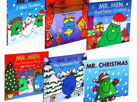 Mr Men 6 Christmas Books - Children s Literature - Paperback - Roger Hargreaves Supply