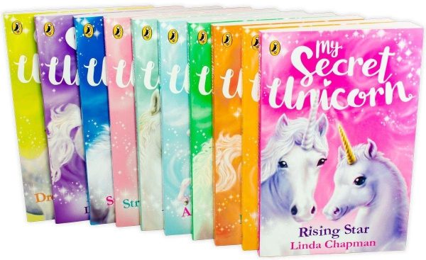 My Secret Unicorn 10 Book Collection By Linda Chapman - Ages 7-9 - Paperback Hot on Sale