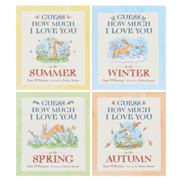 Guess How Much I Love You Series By Sam McBratney 4 Books Collection Set - Ages 3-5 - Paperback Hot on Sale