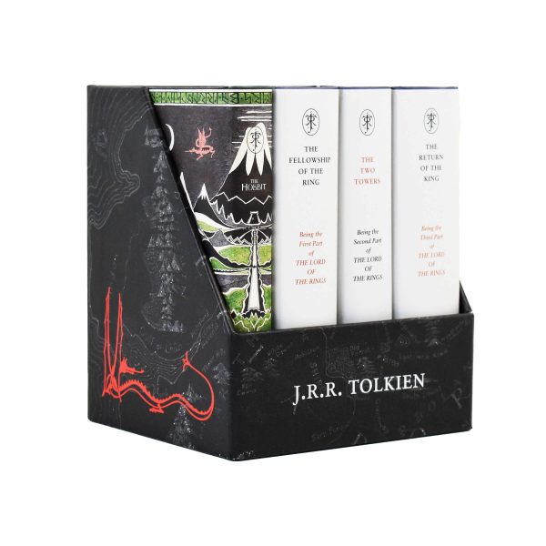 The Hobbit & The Lord of the Rings Gift Set: A Middle-earth Treasury 4 Books Set By J. R. R. Tolkien - Fiction - Hardback Online now