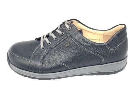 Herren Schnürer Halbschuh Schwarz Finn Comfort 16935 Online Hot Sale