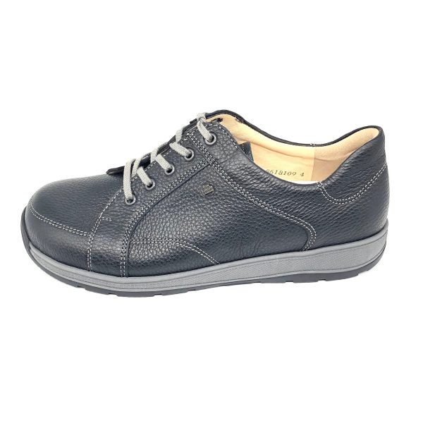 Herren Schnürer Halbschuh Schwarz Finn Comfort 16935 Online Hot Sale