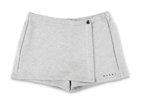 Girls Grey Cotton Shorts Online Hot Sale