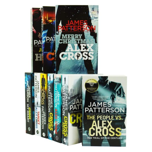 Alex Cross 10 Books Collection Set By James Patterson - Fiction - Paperback Discount