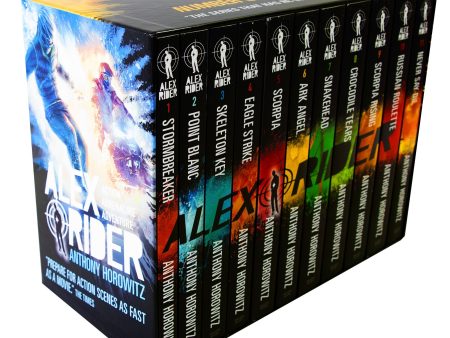 Alex Rider The Complete Missions 11 Books Box Set by Anthony Horowitz - Ages 9-14 - Paperback Online Hot Sale