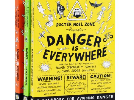 Danger is Everywhere Collection Series 3 Books Set by David O Doherty - Ages 8-14 - Paperback Supply