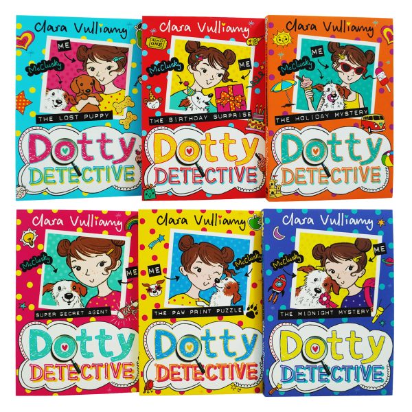 Dotty Detective By Clara Vulliamy 6 Books Collection Set - Ages 7+ - Paperback Sale