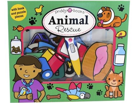 Let s Pretend Animal Rescue by Priddy Books - Ages 0-5 - Board Book For Sale