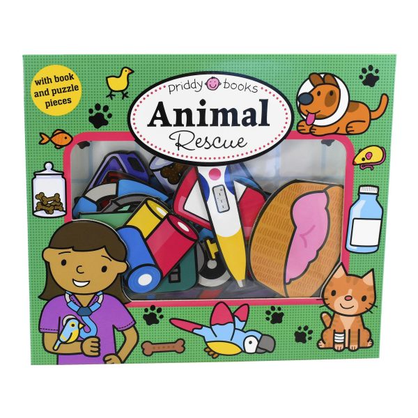 Let s Pretend Animal Rescue by Priddy Books - Ages 0-5 - Board Book For Sale