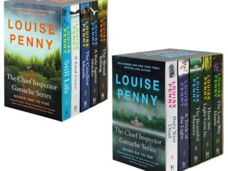 Chief Inspector Gamache Mystery Series (Book 1-10) by Louise Penny 10 Books Collection Set - Fiction - Paperback Discount