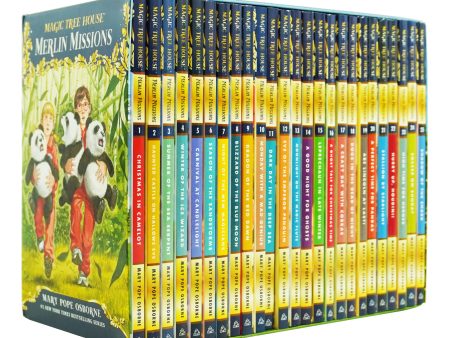 Magic Tree House Merlin Missions by Mary Pope Osborne: Books 1-25 Box Set - Ages 7+ - Paperback Online Hot Sale