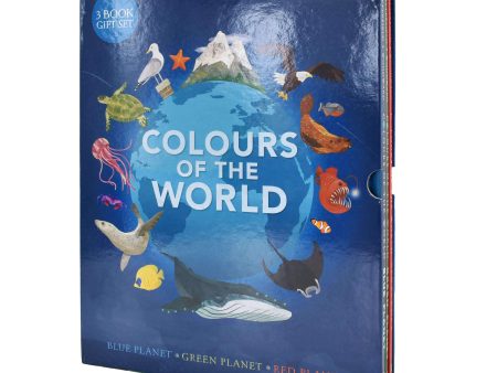 Colours of the World 3 Books Set (Blue Planet, Red Planet & Green Planet) By Moira Butterfiels, Jonathan Woodward - Ages 0-5 - Hardback Online Hot Sale