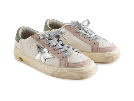 Boys & Girls Light Pink MAY Shoes Online now