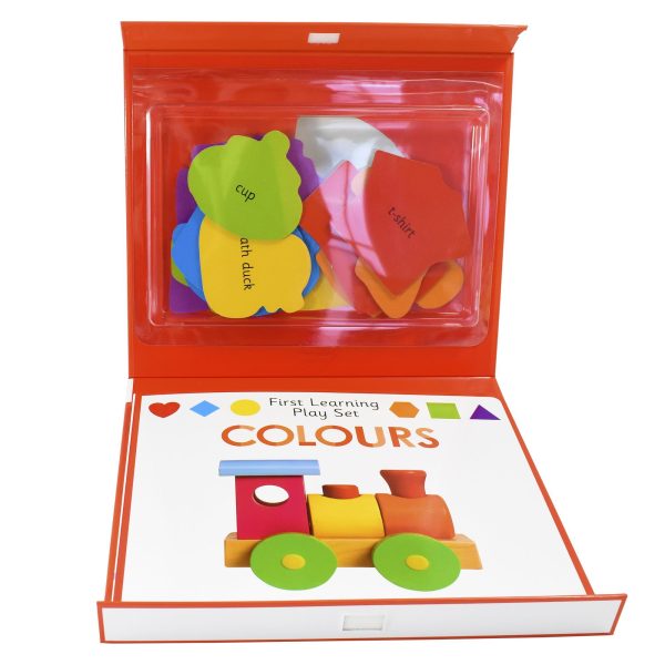 First Learning Play Set: Colours by Priddy Books - Ages 2+ - Board Book Sale