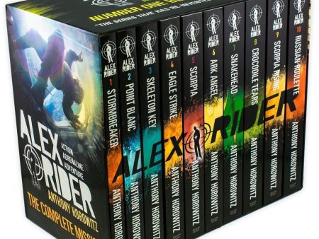 Alex Rider 10 Books Box Set Collection - Spy Fiction - Paperback - Anthony Horowitz For Sale