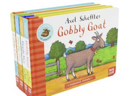 Axel Scheffler Farmyard Friends 4 Books Children Collection - Ages 0-5 - Board Books on Sale