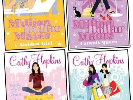 Cathy Hopkins Million Dollar Mates collection 4 Books set - Young Adult - Paperback on Sale