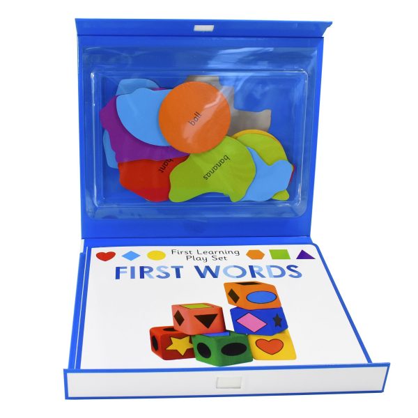 First Learning Play Set: First Words by Priddy Books - Ages 0-5 - Board Book For Discount