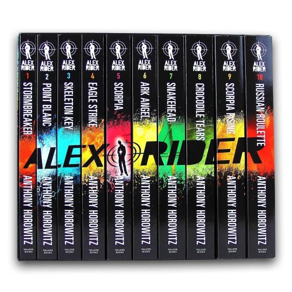 Alex Rider 10 Books Box Set Collection - Spy Fiction - Paperback - Anthony Horowitz For Sale