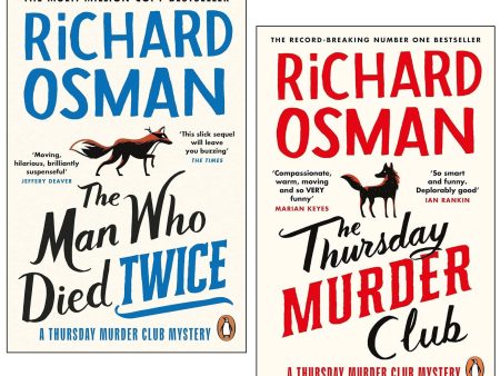 Thursday Murder Club by Richard Osman: 2 Books Collection Set - Fiction - Paperback Hot on Sale