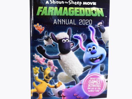 A Shaun the Sheep Movie Farmageddon Annual 2020 Book By Sweet Cherry Publishing - Ages 6-9 - Hardback Discount