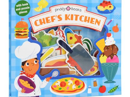 Let s Pretend Chef s Kitchen by Priddy Books - Ages 0-5 -Board Book Online now