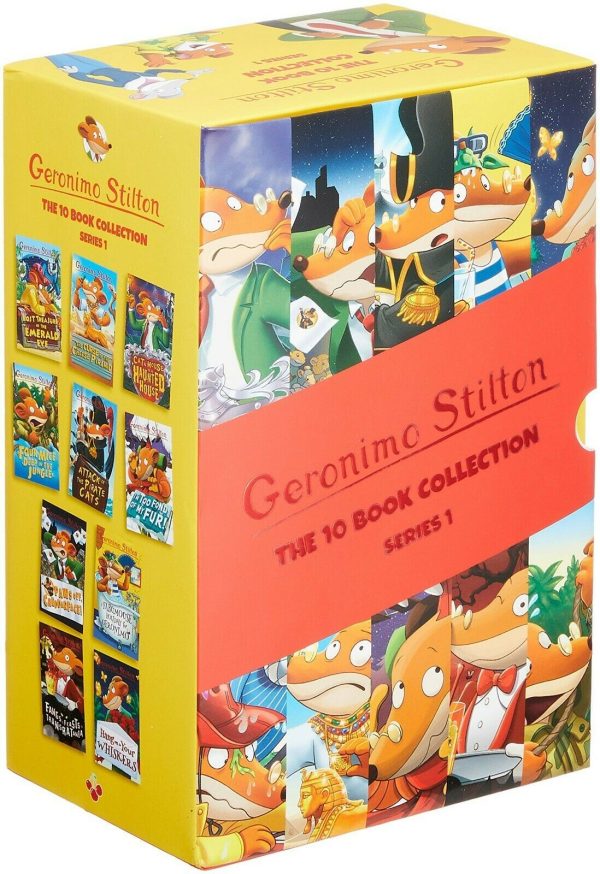 Geronimo Stilton Series 1-3 Collection 30 Books Box Set - Ages 7-9 - Paperback For Cheap