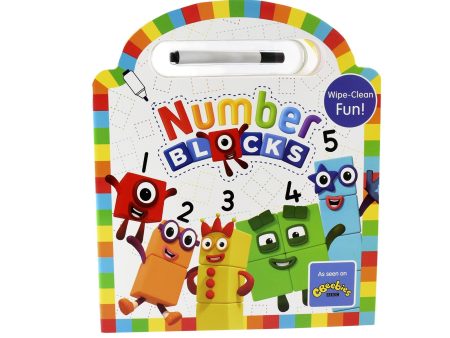 Numberblocks Wipe Clean (Numbers 1-5) Book by Sweet Cherry Publishing - Ages 0-5 Discount