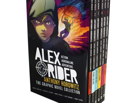 Alex Rider The Graphic Novel Collection 6 Books Box Set By Anthony Horowitz - Ages 9-14 - Paperback Supply