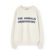 Boys & Girls White Logo Cotton Sweatshirt For Sale