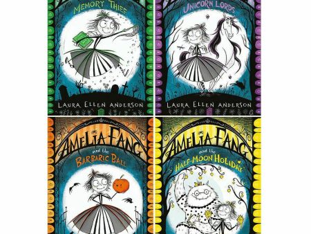 Amelia Fang 4 Books Collection - Ages 7-9 - Paperback - Laura Ellen Anderson Fashion