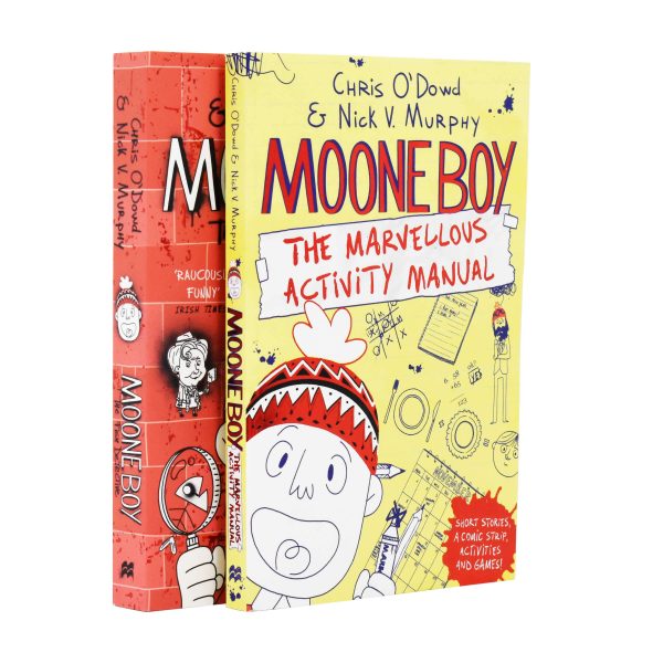 Moone Boy 2 Books Collection Set By Chris O Dowd & Nick Vincent Murphy - Ages 5-7 - Paperback Hot on Sale