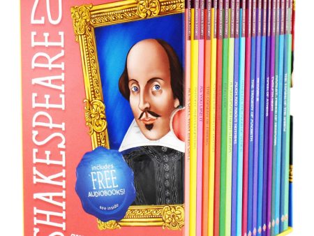 20 Shakespeare Easy Classics Childrens Stories The Complete Collection - Includes FREE (QR codes) - Age 7+ - Hardback Online now